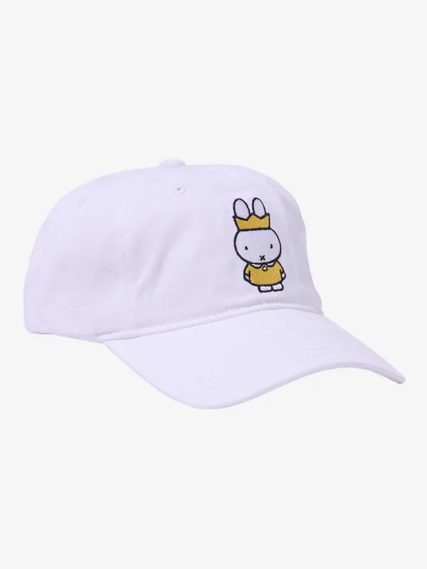 Miffy Crown Cap Hat White - Image 2