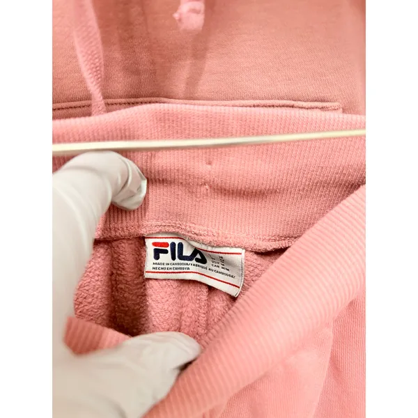 Fila Sport Womens Hoodie and Sweatpants‎ Set Pink Loungwear Cozy Warm - Image 4