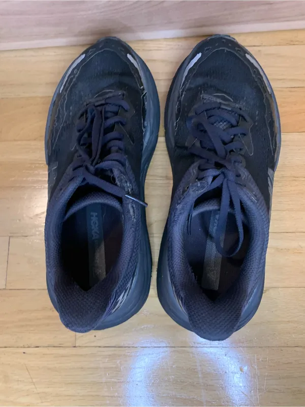 Hoka Women's Stinson 7 Black Sneakers - Size 10 - Image 5
