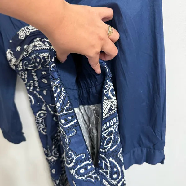 NWT $148 Anthropologie x Holding Horse Flared Bandana Side-Zip Shirt Dress 0 - Image 5