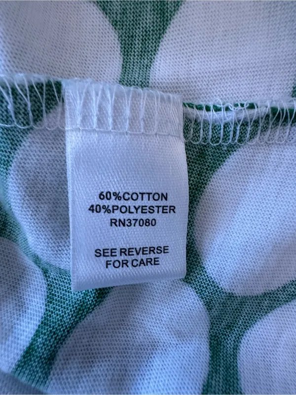 Old Navy Green & White Polka Dot Tank Top - Image 2