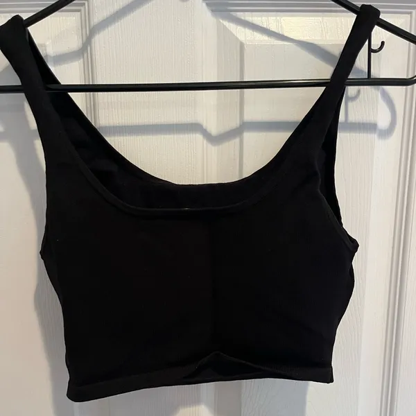 Aritzia Babaton Jet Black Knit Top - Image 3