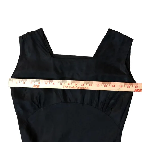 Black Dress Womens 2? Used Black Midi Pullover - Image 8