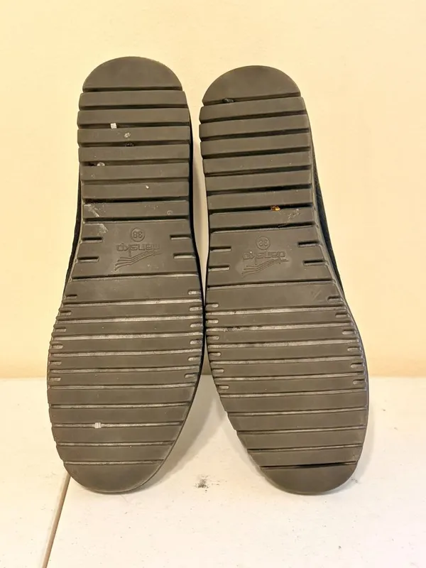 Dansko Women's Linley Black‎ Burnished Flats Slip Ons EU Size 38 US 7.5 - Image 5