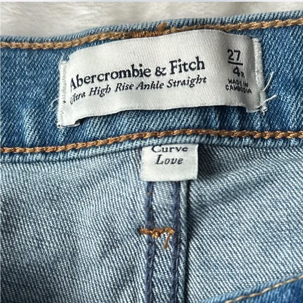Abercrombie & Fitch Ultra High Ankle Straight jeans - Image 2