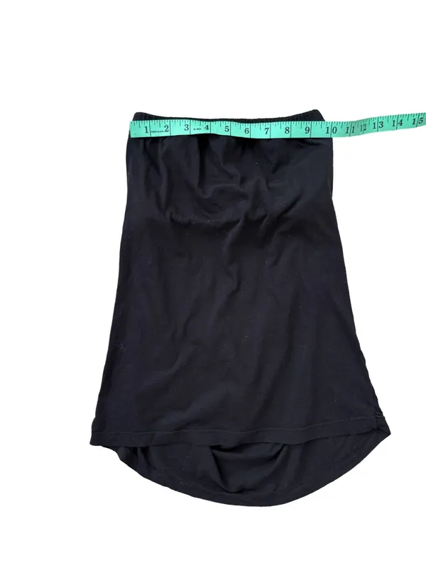 Nomads Hemp Wear Tube Top Open Back Flowy S Black New - Image 3