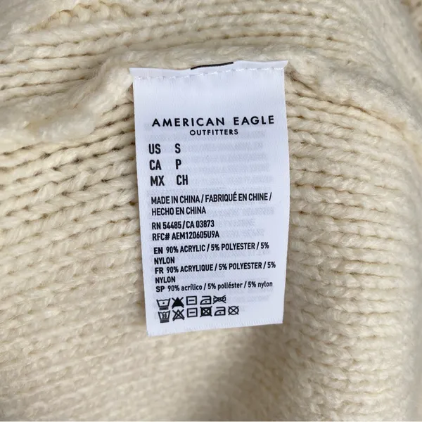 NWT American Eagle Fringe Knit Sweater - Image 2