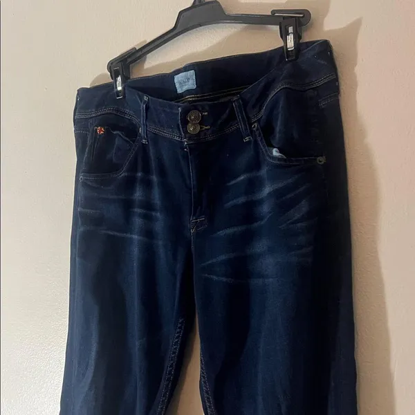 Hudson Women's Dark Blue Collin Mid-Rise Skinny Jean - Size 30 - Image 5