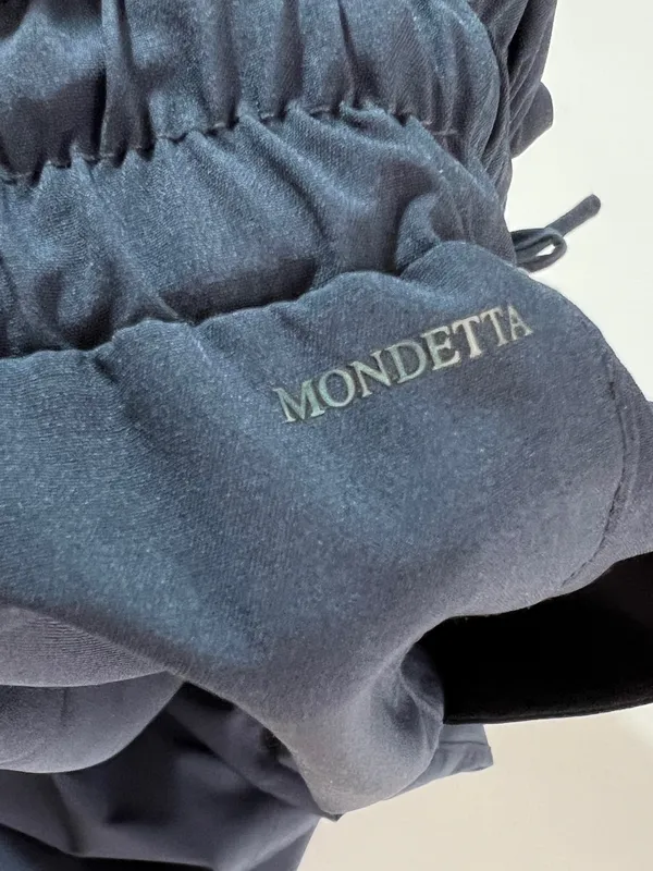 Mondetta Performance Luxury Navy Pull On Stretch Shorts L Travel Athleisure - Image 5