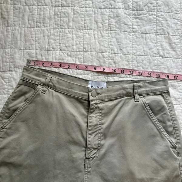 DU/ER Live Free Utility Shorts 33 Grey Green - Image 5