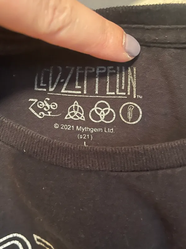 Band tees Led Zeppelin Tee Size L - Image 2