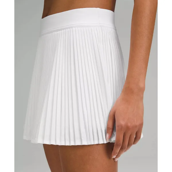 Lululemon High-Rise Pleated Tennis Skirt White Size 2 NWT - Image 3