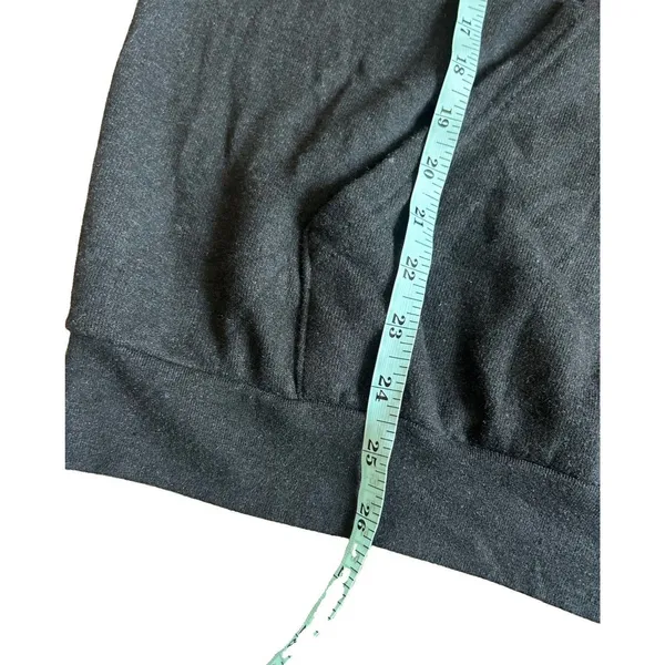 AVIATOR NATION Charcoal Ombré Bolt Pullover Hoodie Women's Size L - Image 7