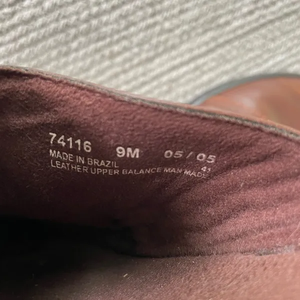 Clark’s Dark Brown Leather Low Heel Mules Clogs Size 9M - Image 3