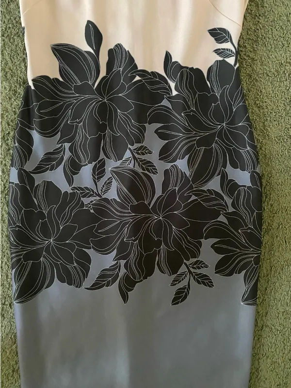Size 8 classy floral dress Pink - Image 2