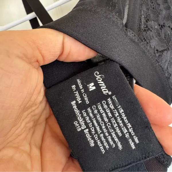 Soma black Breathtaking Bralette size medium‎ - Image 8