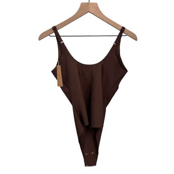 NWT Skims Body Plunge Bodysuit Cocoa XL BD-THG-3326 ( SOLD OUT) - Image 5