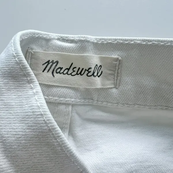 Madewell jeans size 28p 28 petite Perfect Vintage Jean in Tile White - Image 8