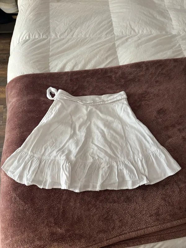 Aerie Wrap Linen Skirt - Image 4