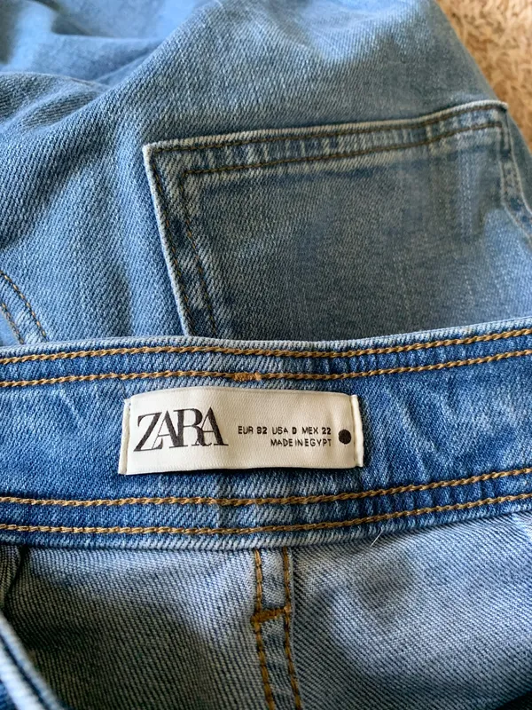 ZARA Marine Straight Jeans High-Waisted - Image 5