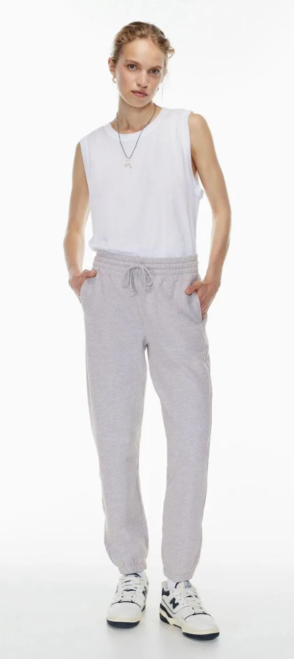 Aritzia Tna Extra Fleece Boyfriend Sweatpant | Size Small - Image 3