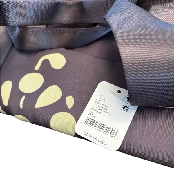 FP Movement x Vooray Studio Duffel Bag NWT Gunmetal Grey - Image 7