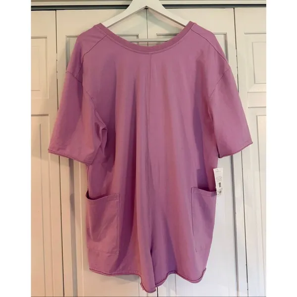 AS revival NWT purple romper athleisure size small - Image 9