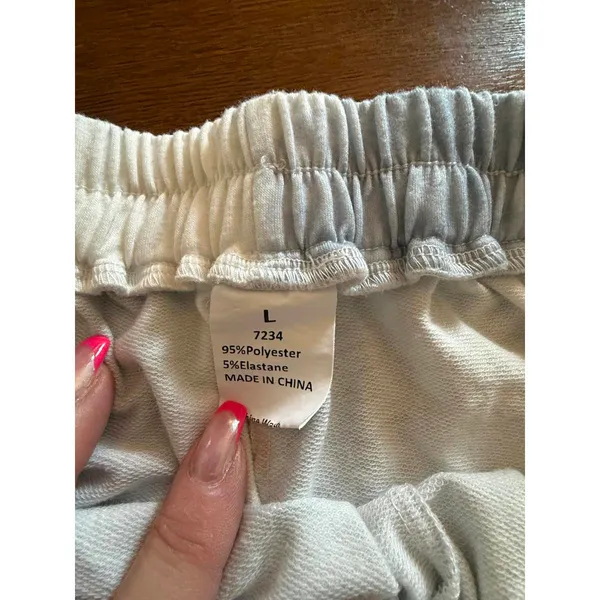 2pc long sleeve pajama set sz L Blue Size L - Image 3