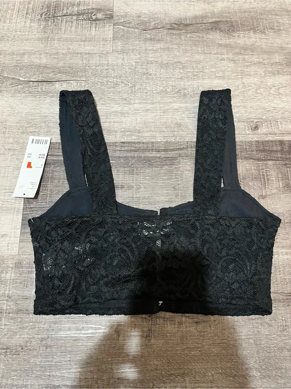 URBAN OUTFITTERS Lace Bustier Bralette Crop Top - Image 3