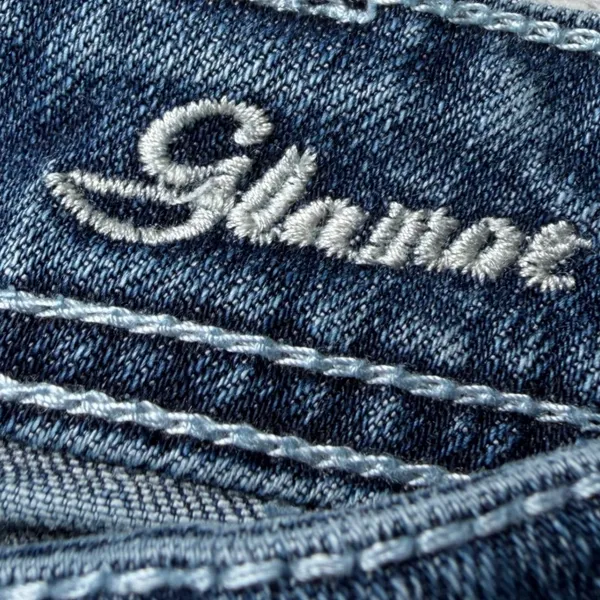 Cowgirl Tuff Womens Size 31x33 Glamor Bootcut Jeans Blue Denim Stretch Western - Image 5
