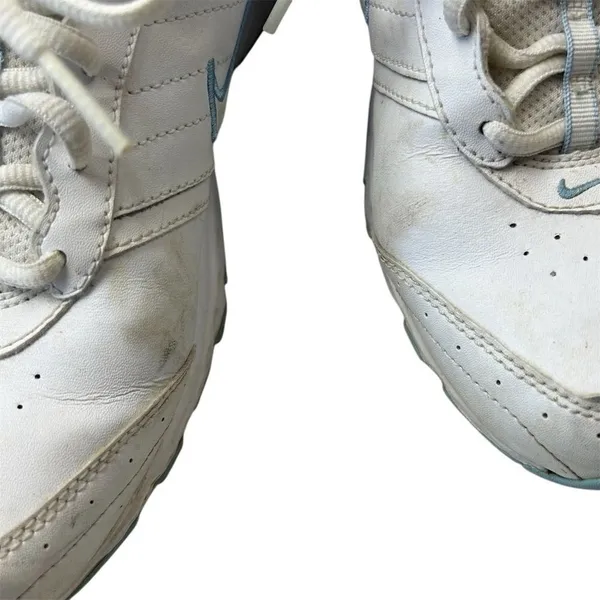 Nike Women's View II‎ Walking Sneakers White/Ice Rolling Rail Blue Size 9 - Image 7