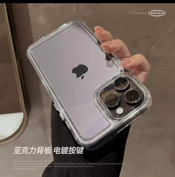 Apple Iphone 15 Pro Max Clear Case Acrylic New - Image 2