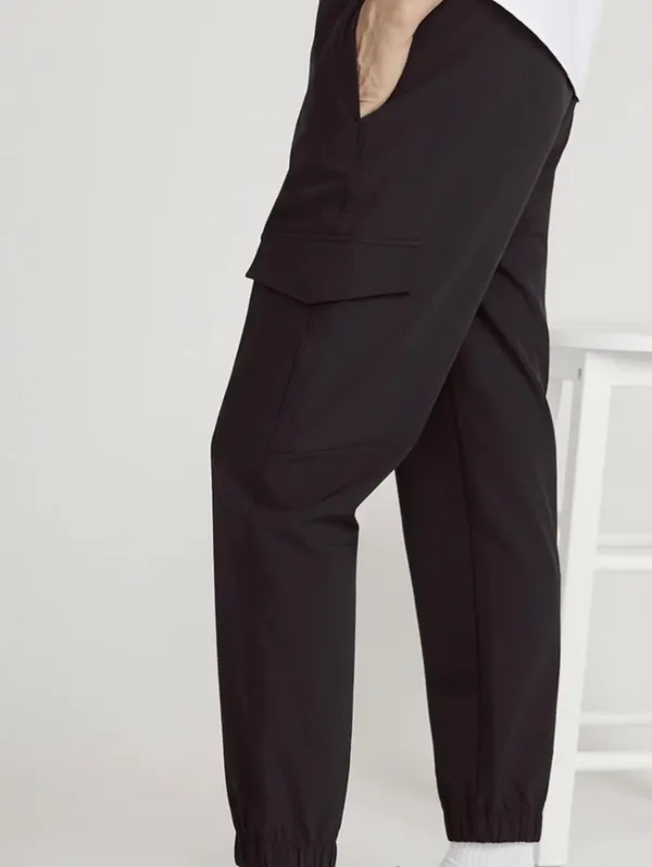 Mondetta Black Stretch Cargo Commuter Pant - Image 2