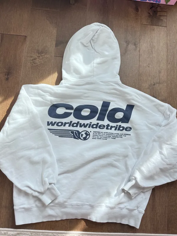 Cold Culture Hoodie White Size M - Image 2