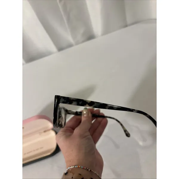 Kate Spade‎ New York Arabel TCB Eyeglasses Women Black Tortoise 140 and Case - Image 6