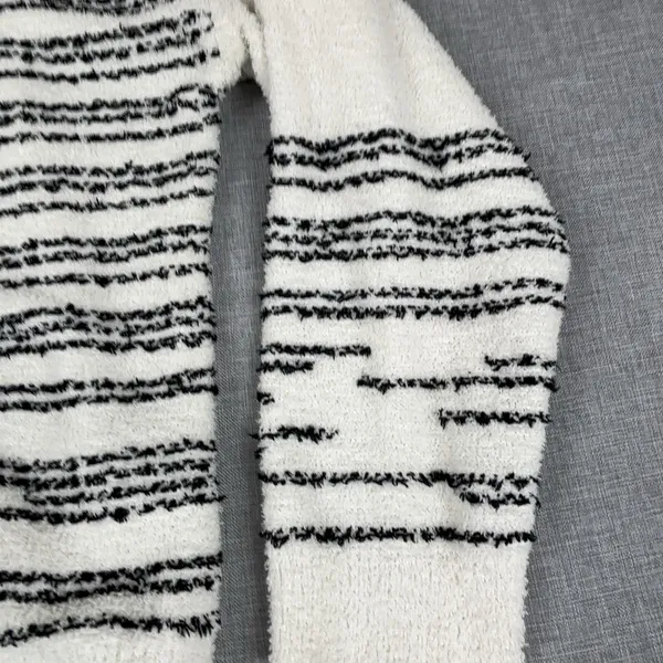 BALTICBORN‎ Sweater Womens L White Polyester Pullover Crew Neck Chunky-Knit - Image 6