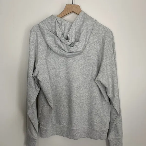 Lululemon Scuba Pullover Heathered Core Ultra Light Grey Size 10 - Image 7