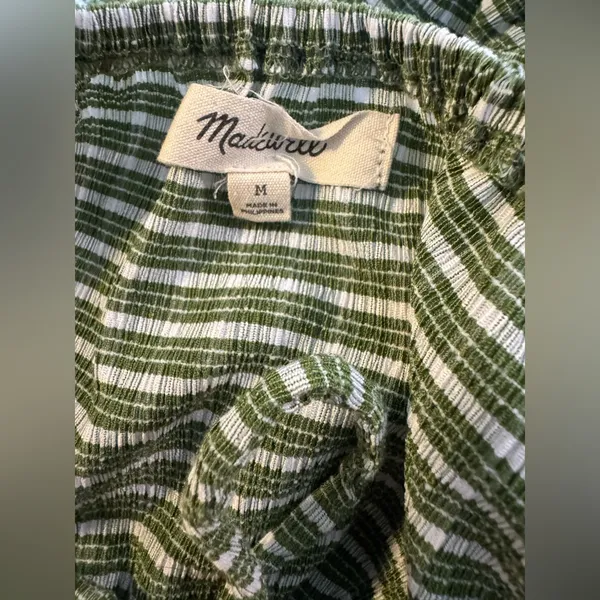 Madewell Omaha Tiered Top Women's Blouse Size Medium - Image 5