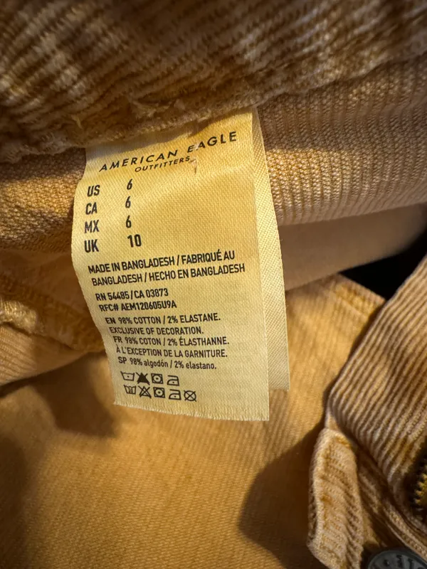 American Eagle Outfitters Corduroy Shorts - Image 4