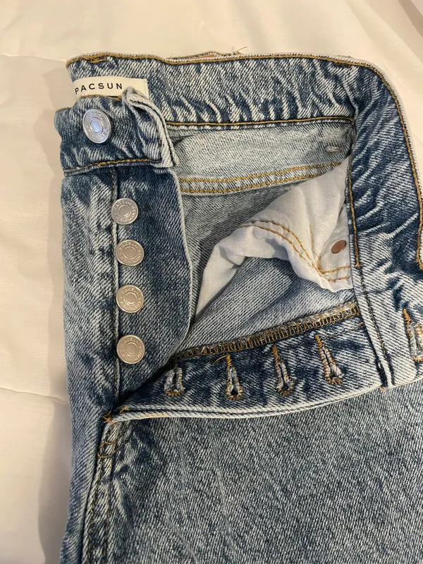 pacing high rise straight jeans - Image 2