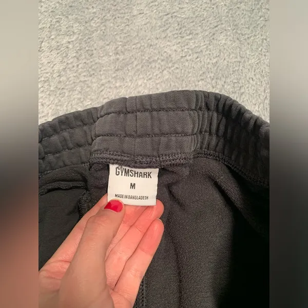 Gymshark Black Jogger Pants medium - Image 7