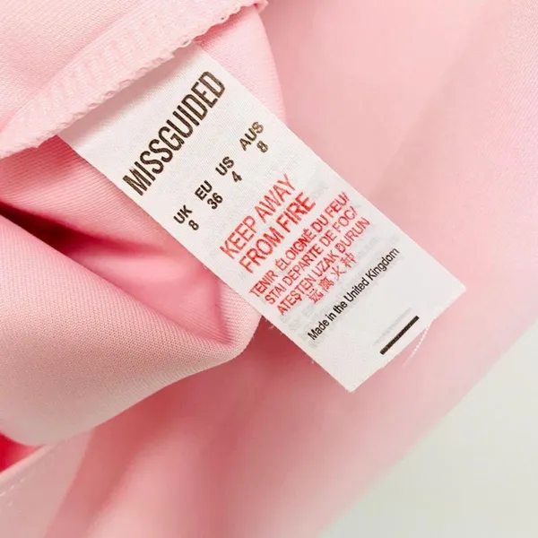 Missguided Pink Off The Shoulder Dress - Image 7