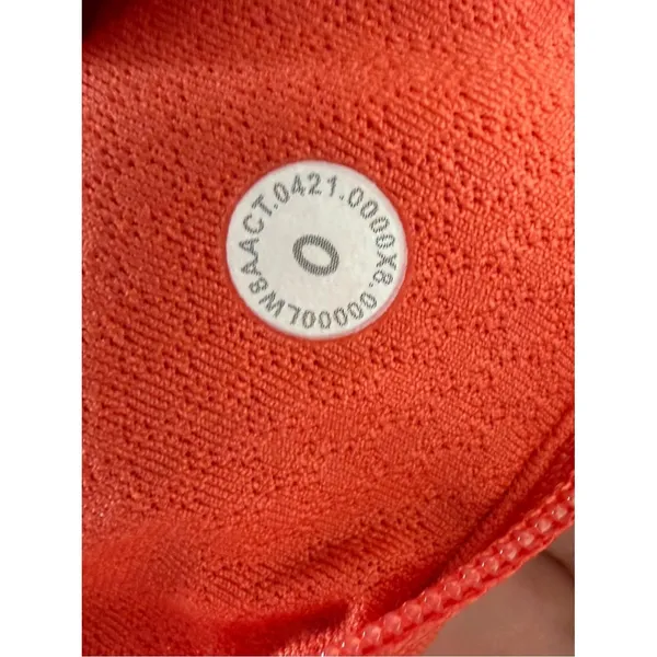 Lululemon Pace Rival Skirt Tall Size 0 Orange Red 15" Tennis Golf Running Skort - Image 4