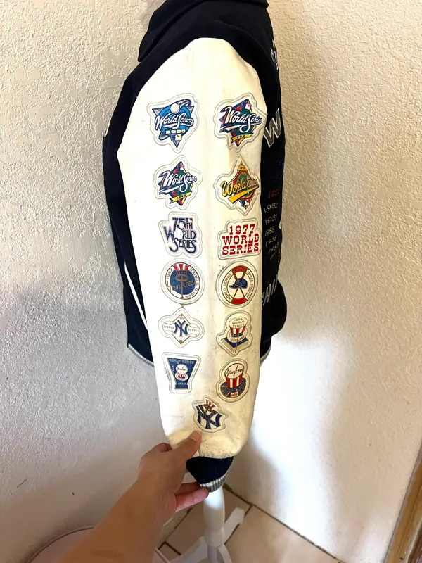 New York Yankees Bomber Blue Size L - Image 4