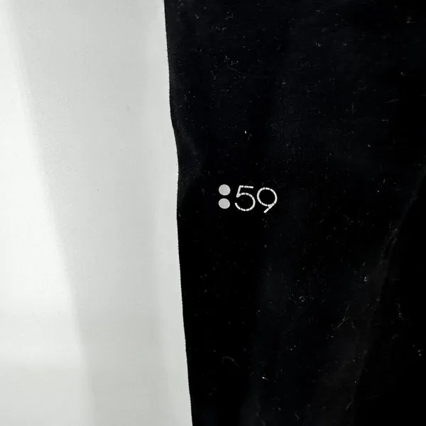 Splits59 Leggings Athletic Logo Pull On Stretch Skinny Fit Black Small - Image 2