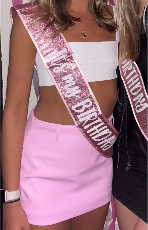 Tiger Mist Pink Cayenne Skirt - Image 4