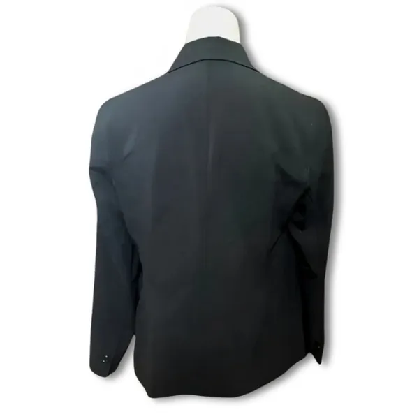 Anne Klein Blazer 6 Black Two Button Blazer Professional Business Jacket Notched - Image 5