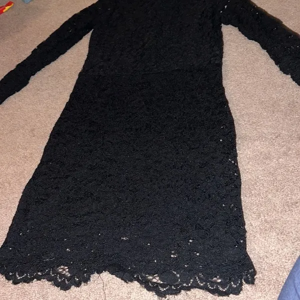 Zara black lace dress M‎ - Image 3