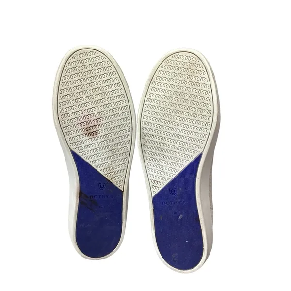 Rothy's Women's The Original Slip On Sneaker White Sand Textile Size 10‎ - Image 7