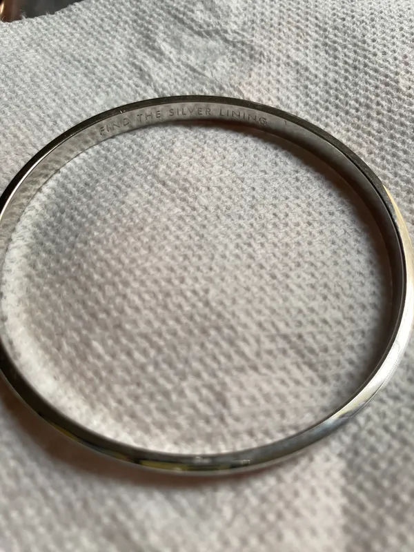 Kate Spade Silver Bangle Bracelet - Image 2